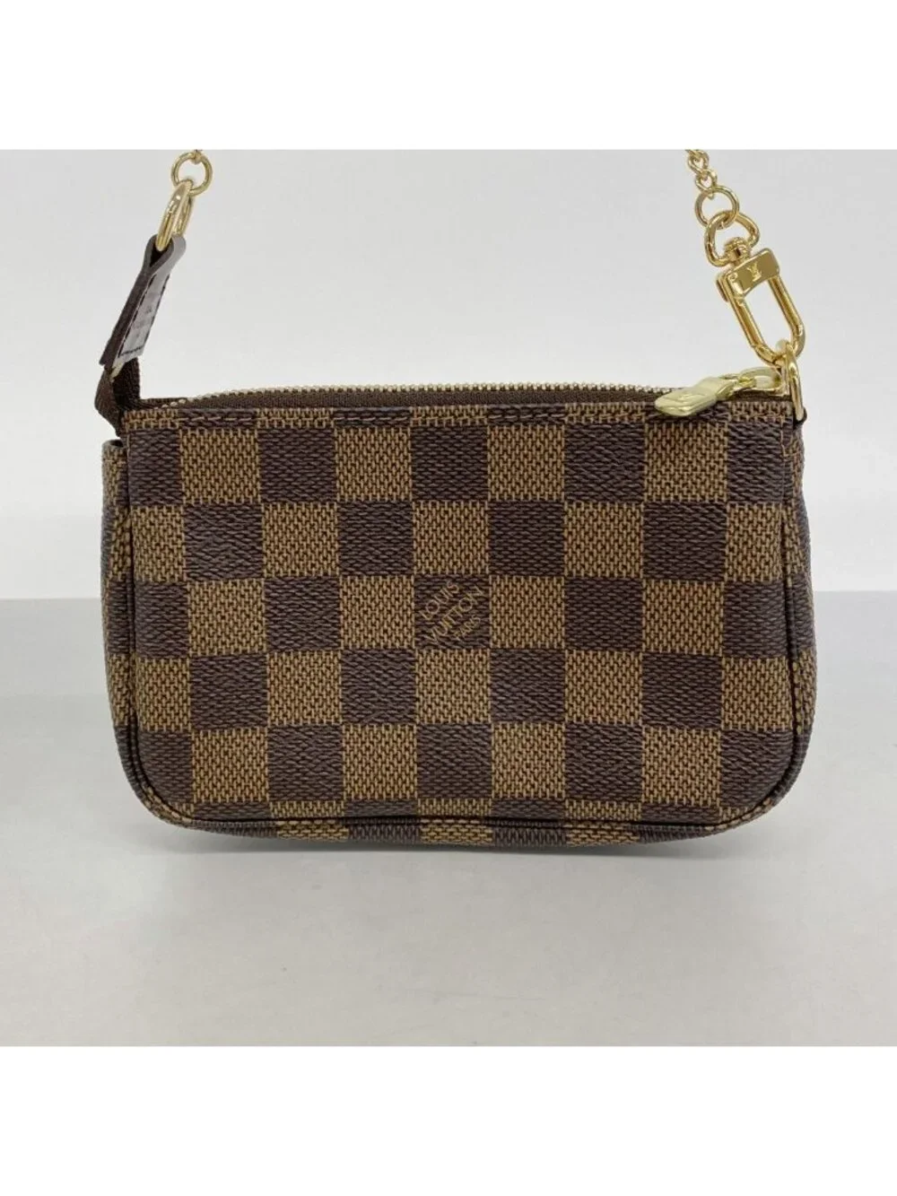 Louis Vuitton Pouch Damier Mini Pochette Soirle Ebene